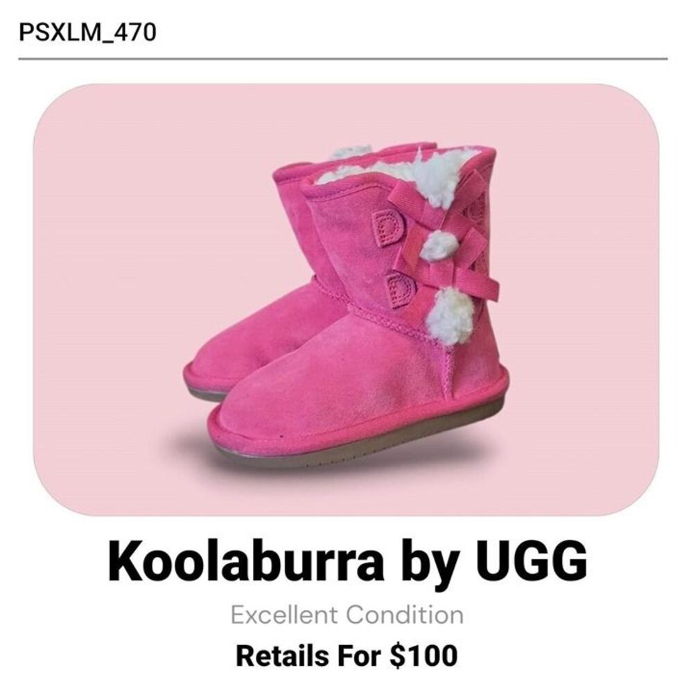 Koolaburra by UGG Pink Boots Excellent Condition